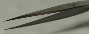 Dumont Style #1 Tweezer, High Precision Tips, INOX Stainless Steel, 120 mm
