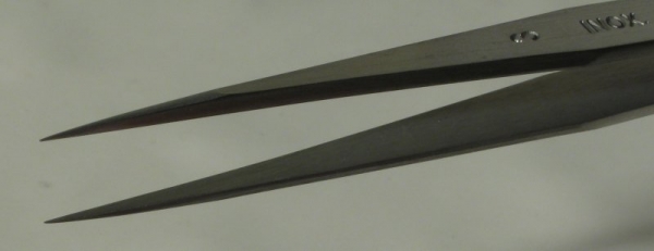 Dumont Style #3 Tweezer, High Precision Tips, INOX Stainless Steel, 110 mm
