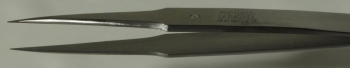 Dumont Dumoxel Style #2 Tweezer, High Precision Tips, Antimagnetic Stainless Steel, 120 mm