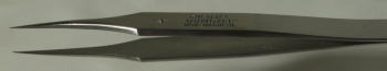 Dumont Dumoxel Style #4 Tweezer, High Precision Tips, Antimagnetic Stainless Steel, 110 mm