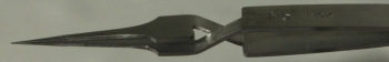 Dumont Style #N5 Self-Closing Tweezer, High Precision Tips, INOX Stainless Steel, 110 mm