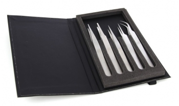 SPI-Swiss High Precision Tweezer Kit: Styles 00, 2A,3C, 5 and 7, Anti-magnetic