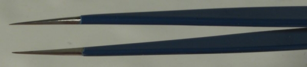 Dumont Electronic Tweezers, Style SS, INOX Stainless Steel, Epoxy Coated, 135 mm